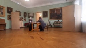 Н. В. Гоголь "Мёртвые души". Коробочка и Чичиков.