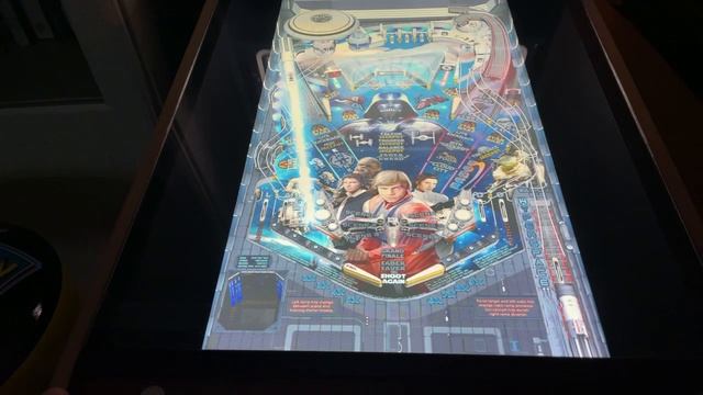 Arcade1Up - Star Wars Pinball - Some game play смотреть онлайн