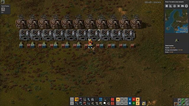 Factorio Million Robot Challenge #149: Furnace Plans! смотреть онлайн
