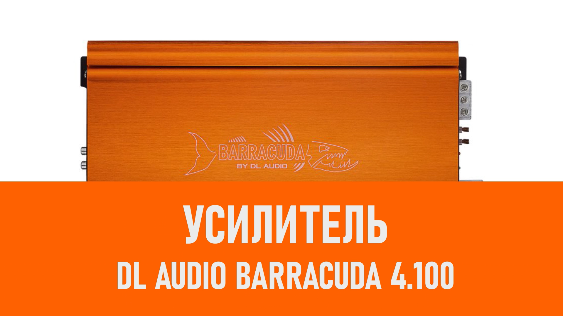 Распаковка усилителя DL Audio Barracuda 4.100 смотреть онлайн