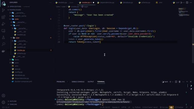 ? FastAPI Series | Part 3:JWT User Authentication, Login, Signup, and Migrations with Alembic смотреть онлайн