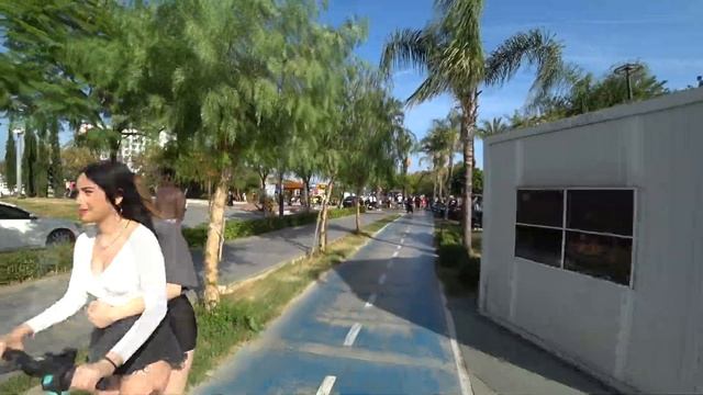 Турция сегодня 100 лет, Прогулка на велосипеде по Анталии воскресенье 29 октября 2023.