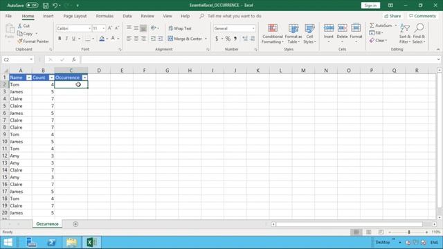 How to Identify First Occurrence of a Value in Excel (using COUNTIF) смотреть онлайн