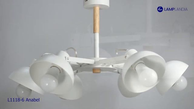 Люстра L1118 6 Anabel Lamplandia смотреть онлайн