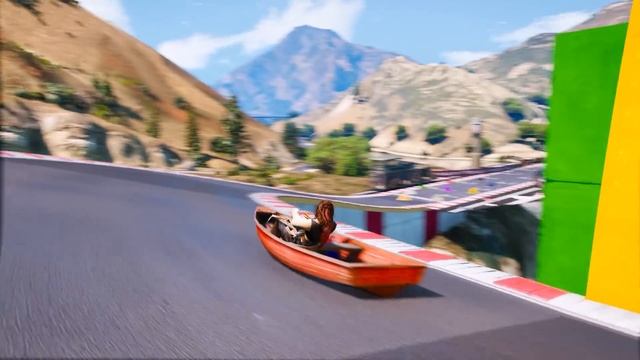 SPIDERMAN Motorbikes Sports | GTA 5 Superheroes Challenge Ramp (Funny Contest) смотреть онлайн