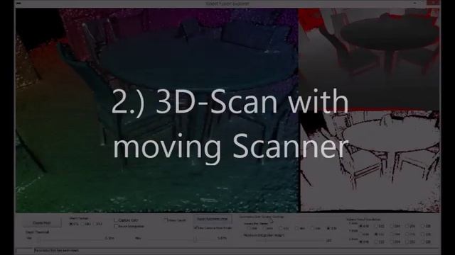 3D Scan with Kinect 2 and a preview version of Kinect Fusion смотреть онлайн