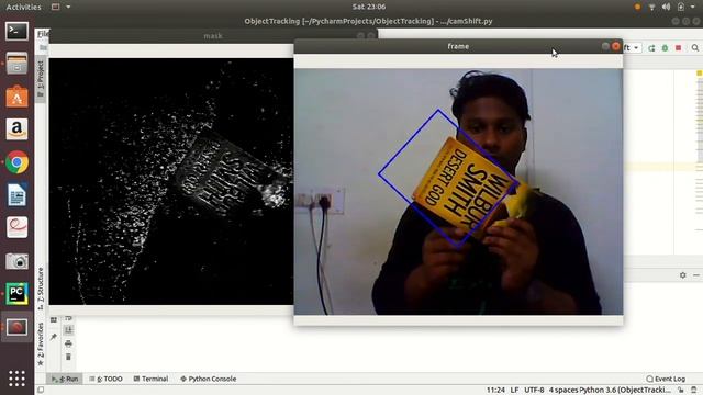 Object Tracking using CamShift Algorithm on ROI смотреть онлайн