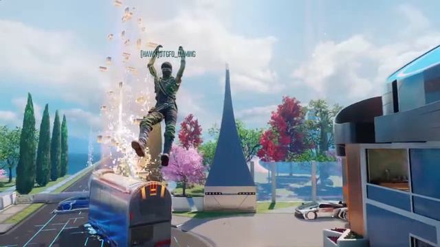 Call of Duty®: Black Ops III Seraph using the gravity spikes ability смотреть онлайн