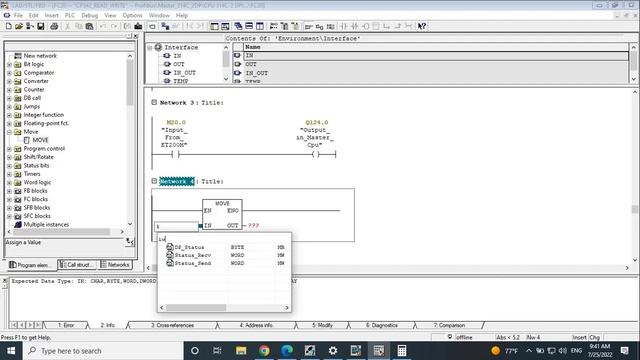Profibus With CP342-5 and ET200M and Three S7-300 CPU смотреть онлайн