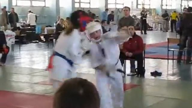 Чемпионат Украины 2010. Донецк.Бурова Ю.- Дузяк А. смотреть онлайн