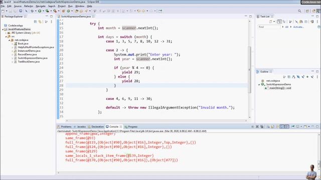 Java 14 Switch Expressions Explained with Examples смотреть онлайн
