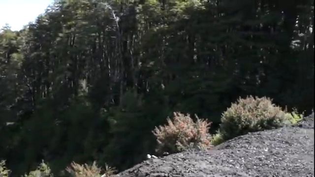 Чили Патагония Вулкан Осорно Обзорная точка посреди дороги смотреть онлайн