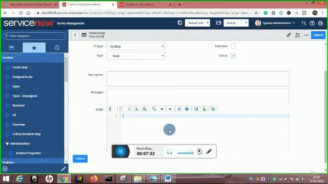 servicenow client script |Onload client script| with Demo in Hindi 2020 смотреть онлайн