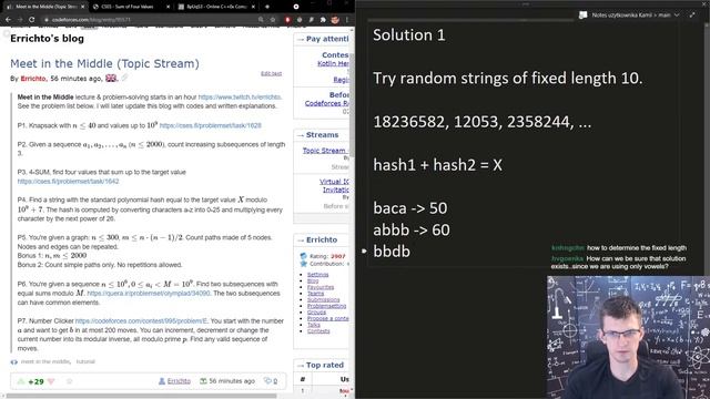 Meet in the Middle | Tutorial & Problems смотреть онлайн