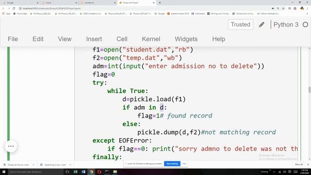 Deleting Record in Binary File смотреть онлайн