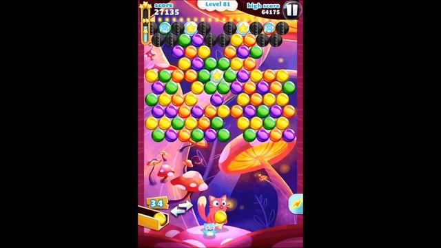 Bubble Mania Level 81 Walkthrough Tutorial смотреть онлайн