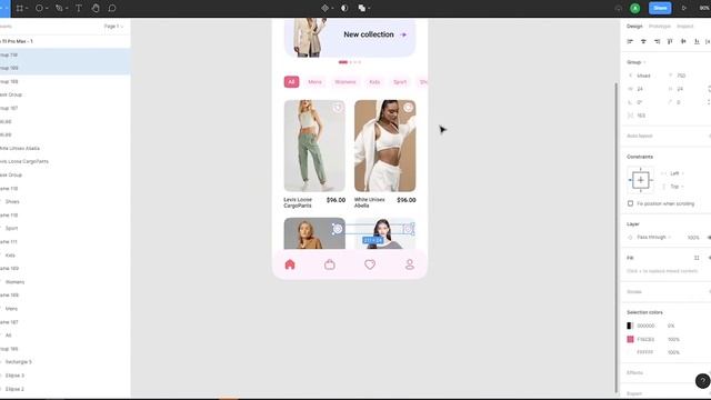 How to Design a Clothing Store Mobile App in Figma | UI/UX Design Tutorial смотреть онлайн