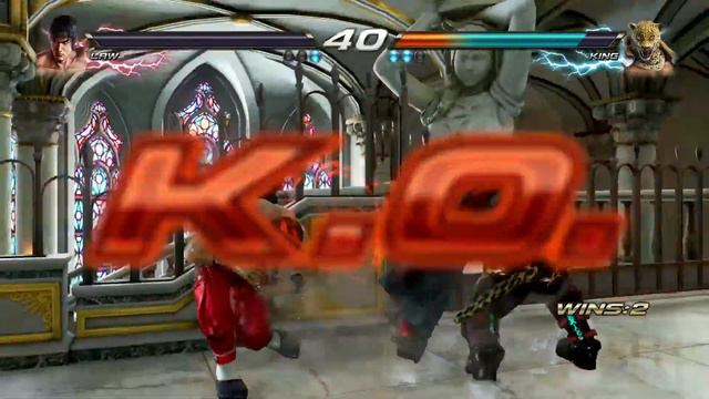 LAW VS KING || TEKKEN 7 GAMEPLAY || KEYBOARD TEKKEN PLAYER