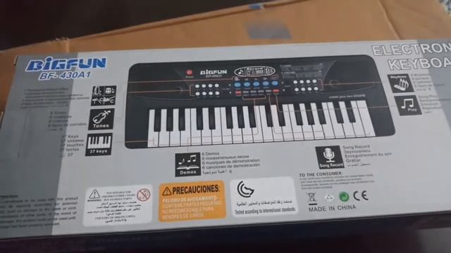 UNBOXING| electronic keyboard🎹🎶🎵🎼 смотреть онлайн