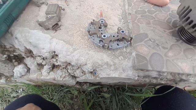 Lexus rx300, ремонт генератора смотреть онлайн