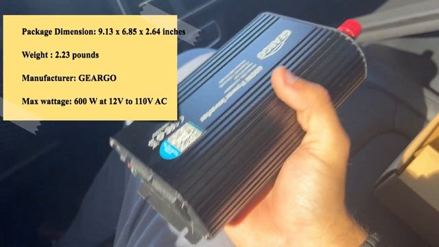 What's So Interesting About Geargo 600 Watt Power Inverter ? - Never Be Without Power Again!!