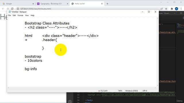 Bootstrap Class Attributes | #mrtechbangalore #bootstrap #html смотреть онлайн