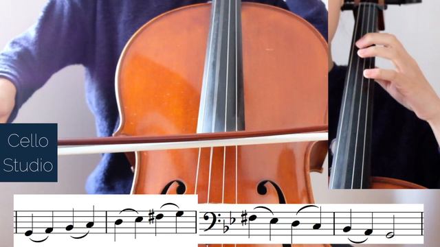 G Minor Scale (Natural, Harmonic, Melodic) Cello Tutorial смотреть онлайн