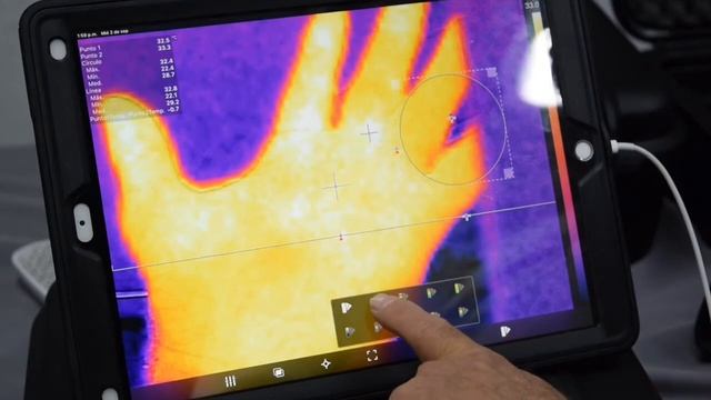 FLIR E4 comunicación WIFI cámara termográfica смотреть онлайн