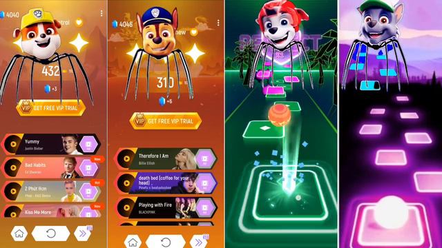 Paw Patrol Rubble Vs Paw Patrol Chase Vs Paw Patrol Marshall Vs Paw Patrol Rocky _#pawpatrol#play