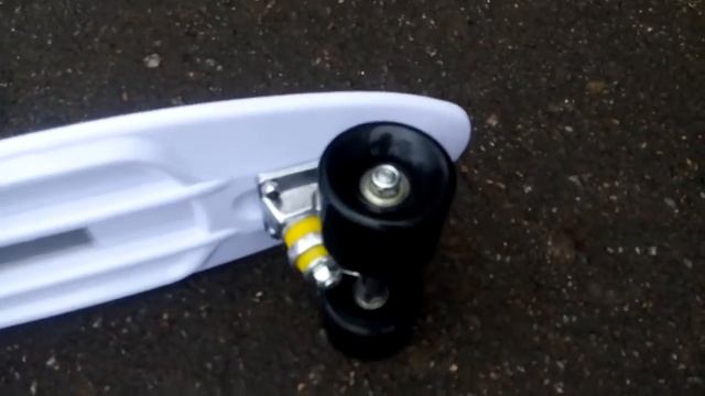 Мини-круизер Fish Board белый WWW.SAMOKATCLUB.RU смотреть онлайн