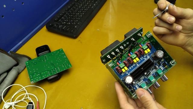 TPA3116D2 + Bluetooth. Дефект и его устранение. смотреть онлайн