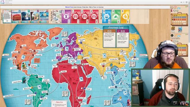 I would walk 500 miles! | Trekking the World | BoardGameArena.com смотреть онлайн