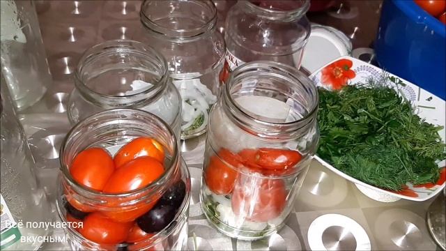 ▶️МАРИНОВАННЫЕ ПОМИДОРЫ С АЛЫЧОЙ, БЕЗ УКСУСА ! смотреть онлайн