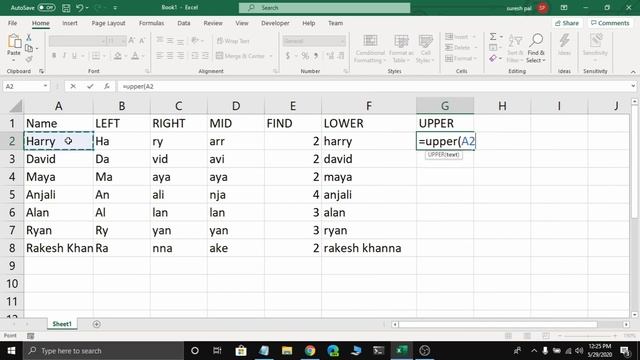 Excel 107 - String Functions смотреть онлайн
