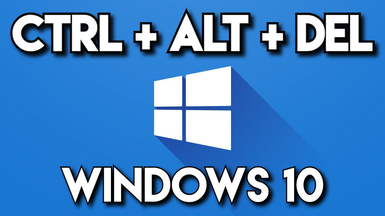 Безопасный вход в систему CTRL + ALT + DEL - Экран блокировки Windows 10 смотреть онлайн