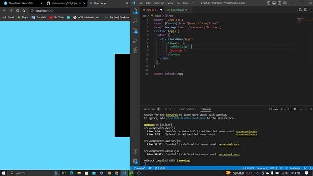 ThreeJS || Create Beautiful 3D Website using ThreeJS + ReactJS || Krishnendu Roy смотреть онлайн