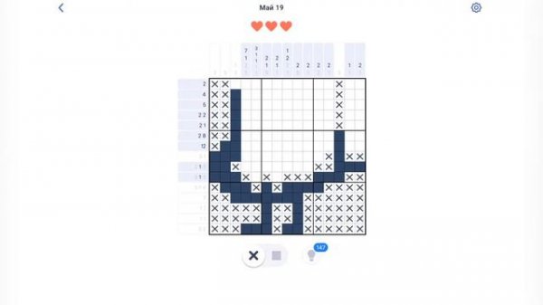 Прохождение игры NONOGRAM 19 мая