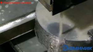 Многопроходная резка на электроэрозионном станке DK7745