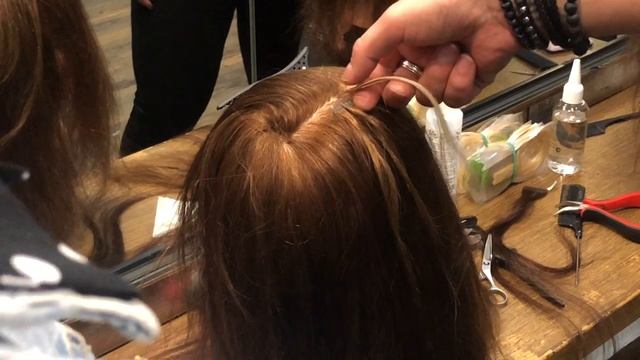 наращивание волос. обучение. 