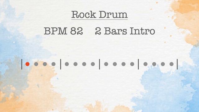 | Rock Drum | BPM 82 | Guitar Jam Track | Rhythm | Practice | Backing Track | Pop Rock | смотреть онлайн