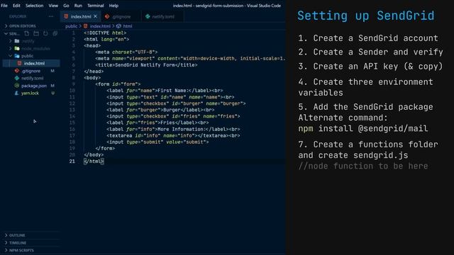 Send Email on Form Submission for FREE [HTML/JS] (Fully Custom, No Formspree) Serverless React/Vue смотреть онлайн