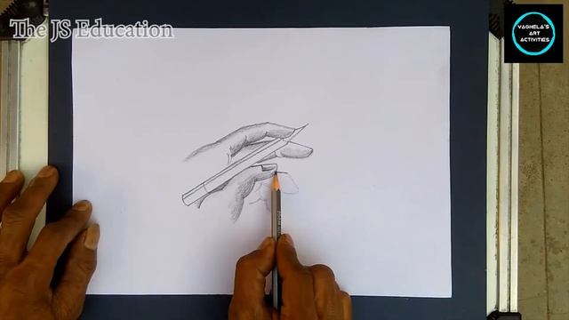 How To Draw Realistic Fingers With Shading - Step by Step - The JS Education смотреть онлайн
