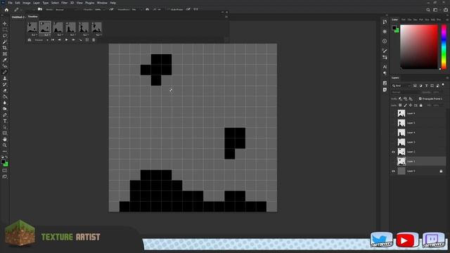 ANIMATED MINECRAFT TEXTURES - FULL TUTORIAL - Frame by frame and MCMETA editing + free download смотреть онлайн