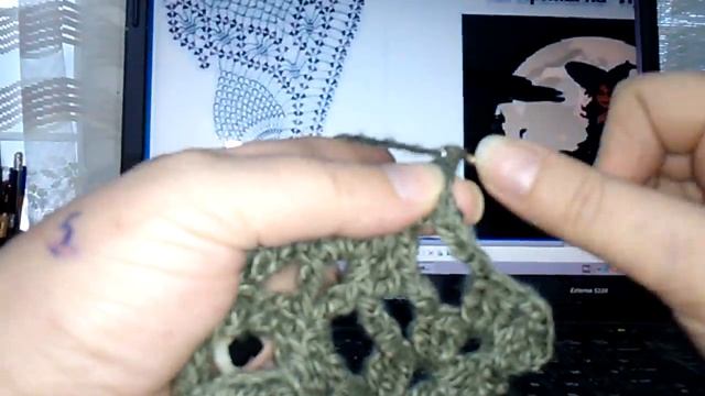 Пончо "Ираида" крючком. Часть № 1. Мастер класс. смотреть онлайн