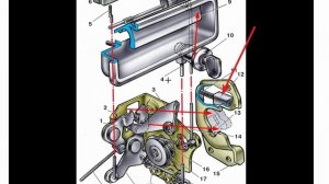ЦЕНТРАЛЬНЫЙ ЗАМОК ЗАДНИХ ДВЕРЕЙ ВАЗ 2105 - 07 И ДОРАБОТКА ДЛЯ ЛЁГКОЙ РАБОТЫ АКТИВАТОРА