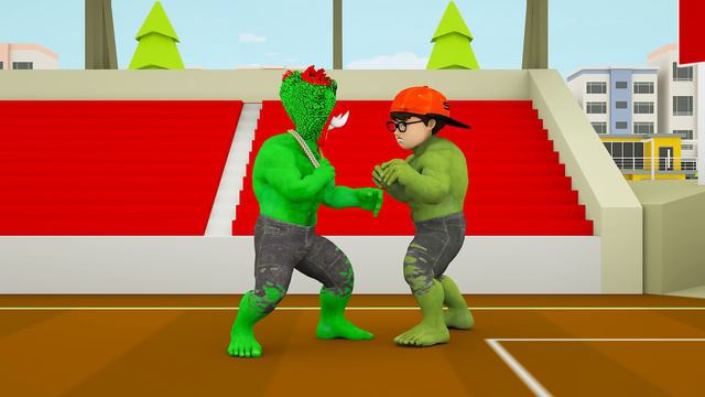 Nick Stole Diamond~! Giant Green Huggy Wuggy Is Coming - Scary Teacher Nick & Tani 3D Cartoon Ep.12 смотреть онлайн