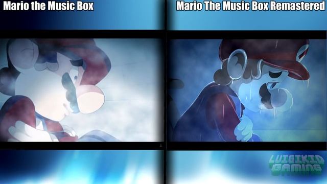MARIO THE MUSIC BOX - HD REMASTER HD REMASTER - Old Gallery vs. New - Side to Side Comparision смотреть онлайн