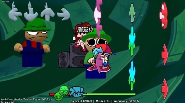 Friday Night Funkin' | Dave And Bambi | AppleCore | Уровень на Русском!