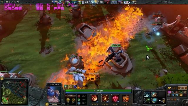 DOTA 2 FPS TEST l AMD A8 5600k l GTX 1060 l ULTRA SETTINGS смотреть онлайн