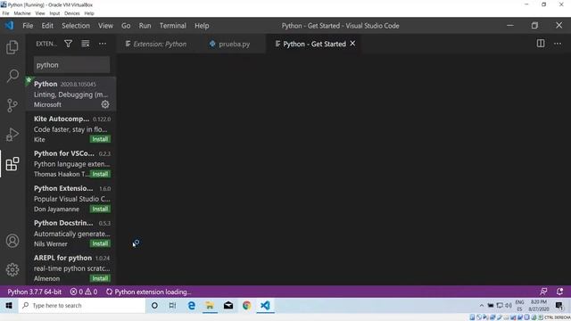 InoveTutorial: Python - Instalación Plugins en Visual Studio Code смотреть онлайн